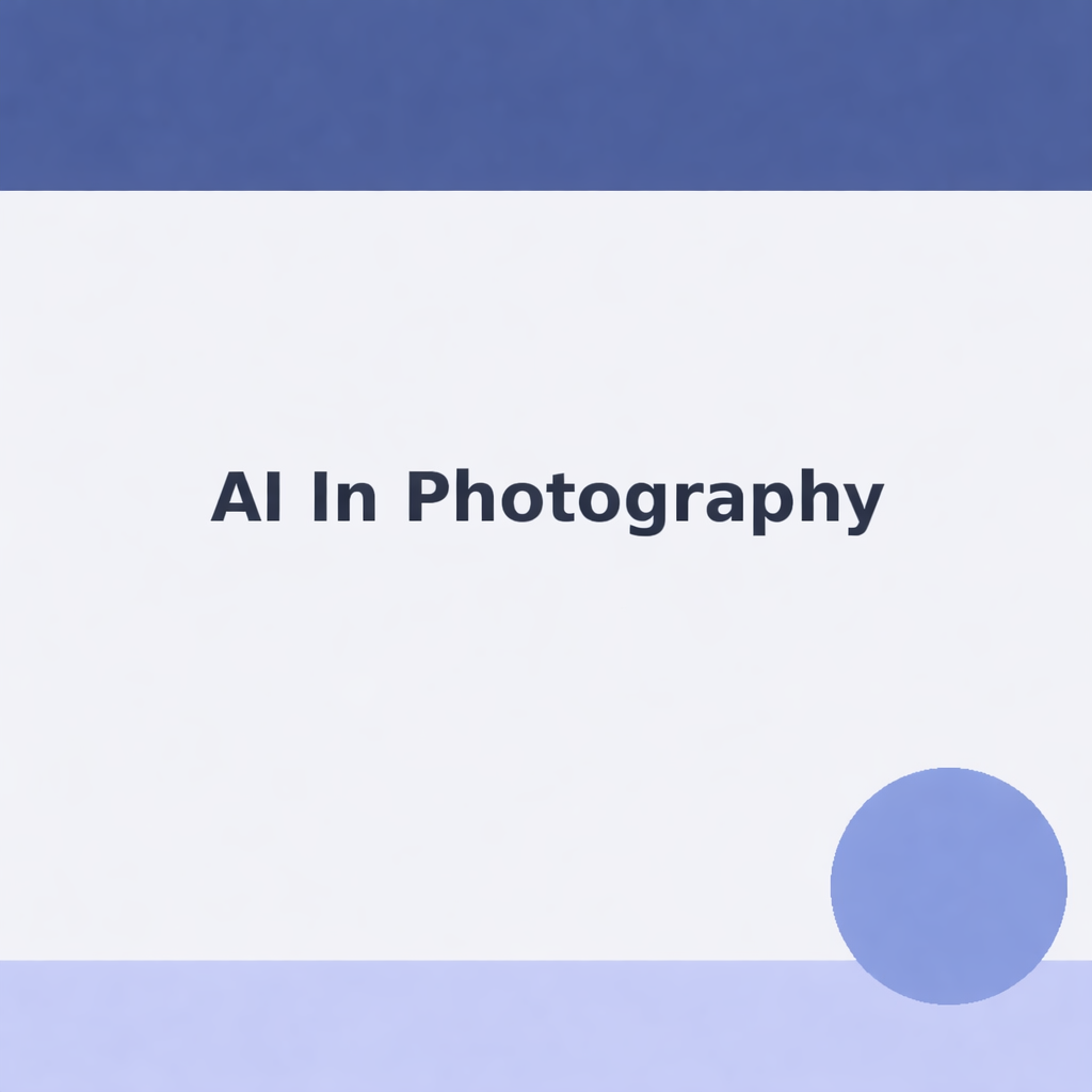 AI in Photography