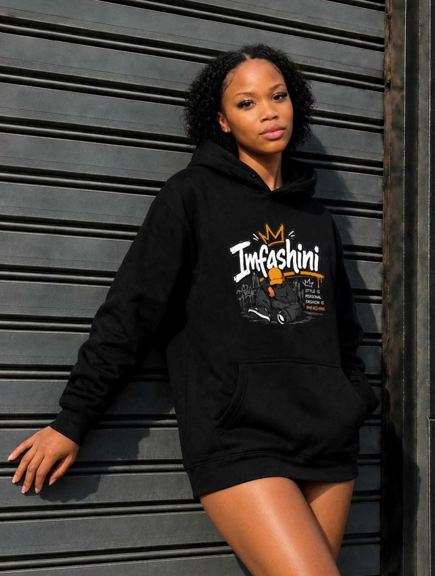 Imfashini Attire Ladies Graphic Hoodies image 2