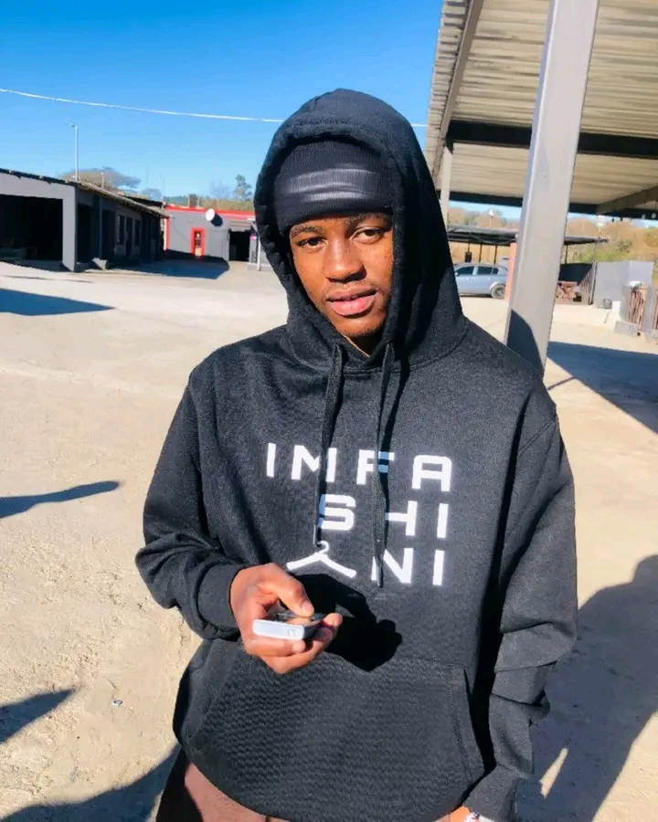 Imfashini Attire Second Logo Black Hoodies