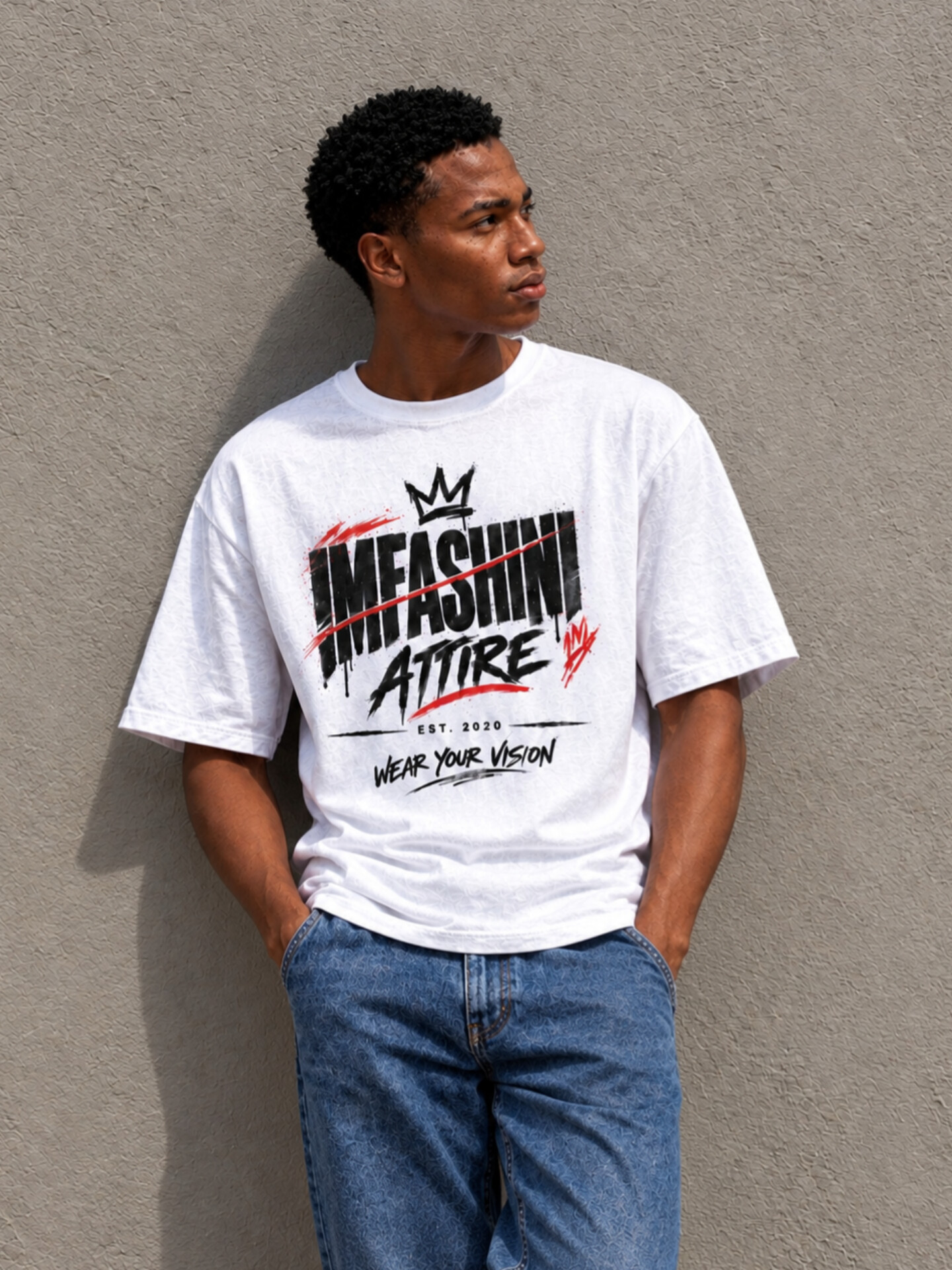 Imfashini Attire Stylish Men White T-shirts image 2